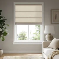 Madison Park Galen Matte Cordless Room Darkening Roman Shade