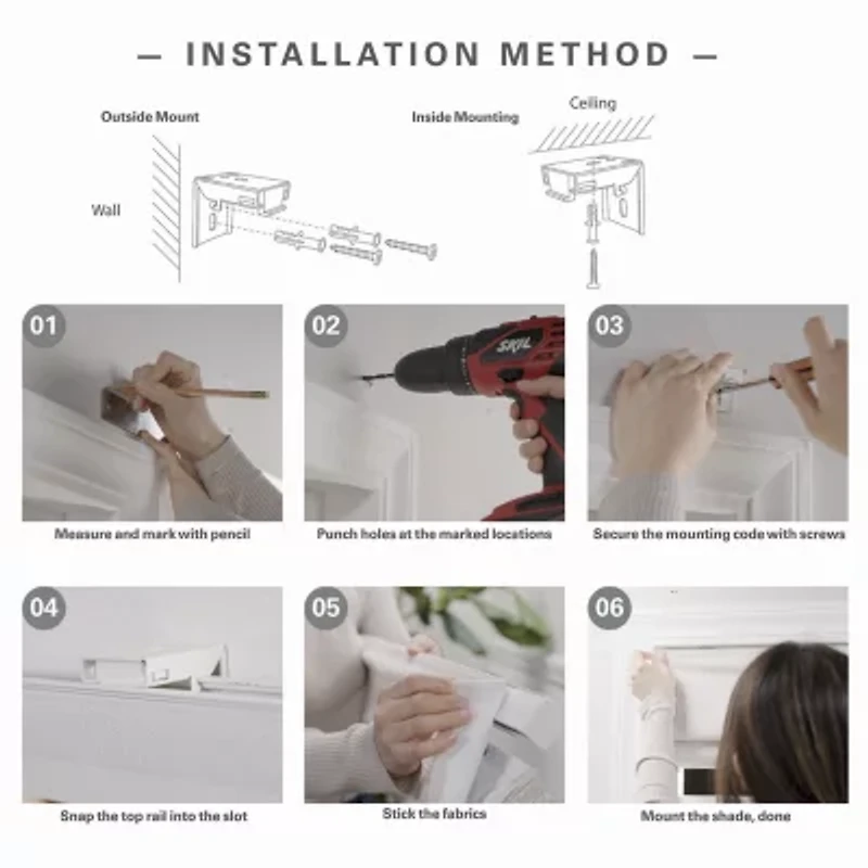 Madison Park Quincy Cordless 100% Blackout Roman Shade