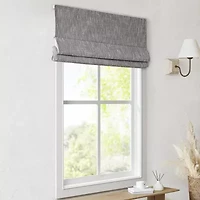 Madison Park Quincy Cordless 100% Blackout Roman Shade