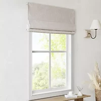 Madison Park Quincy Cordless 100% Blackout Roman Shade