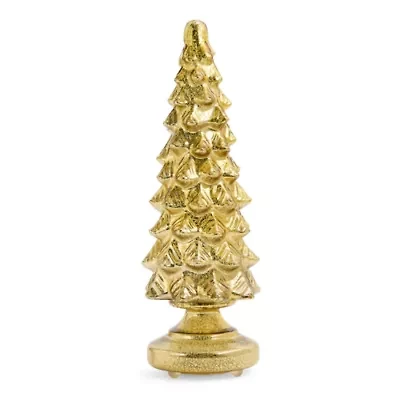 Martha Stewart 18in Gold Glass Tree Christmas Tabletop Decor