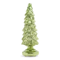 Martha Stewart 18in Green Glass Tree Christmas Tabletop Decor