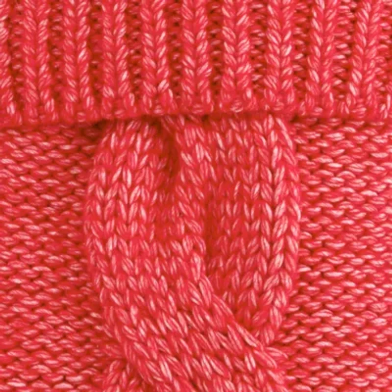 North Pole Trading Co. Red Knit Christmas Stocking