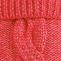 North Pole Trading Co. Red Knit Christmas Stocking