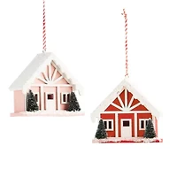 North Pole Trading Co. Wood Star Christmas Ornament
