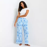 Arizona Womens Juniors Fleece Pajama Pants