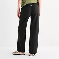 Hurley Womens Straight Low Rise Juniors Drawstring Pant