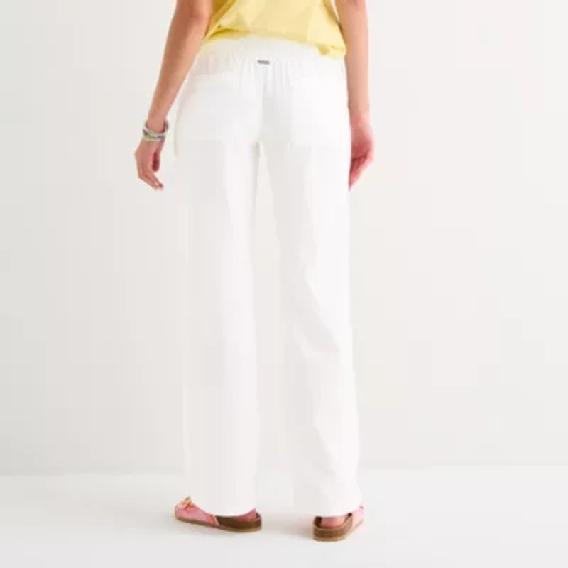 Hurley Womens Straight Low Rise Juniors Drawstring Pant
