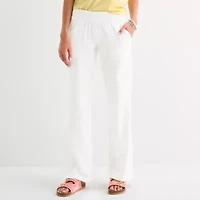 Hurley Womens Straight Low Rise Juniors Drawstring Pant