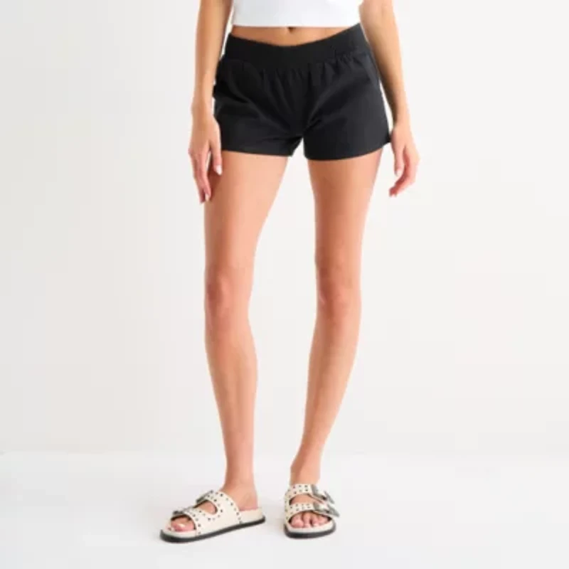 Hurley Juniors Womens Low Rise Pull-On Short