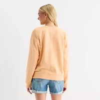 Hurley Womens Crew Neck Long Sleeve Juniors Sweatshirt