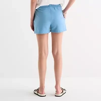 Hurley Juniors Womens High Rise Pull-On Short