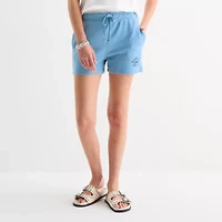 Hurley Juniors Womens High Rise Pull-On Short
