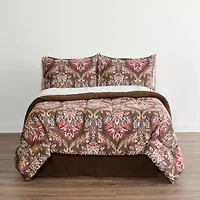Broadhaven Lilith 8-pc. Damask + Scroll Complete Bedding Set with Sheets