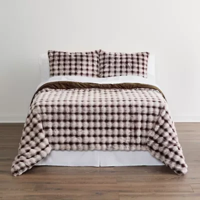 Bearpaw Rubicon Faux Fur 3-pc. Comforter Set