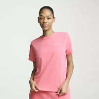 Champion Womens Crew Neck Short Sleeve Active T-Shirt