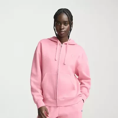 Champion Womens Fleece Long Sleeve Zipper Active Hoodie