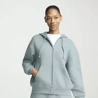 Champion Womens Fleece Long Sleeve Zipper Active Hoodie