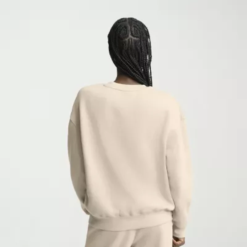 Champion Womens Powerblend Crew Neck Long Sleeve Sweatshirt