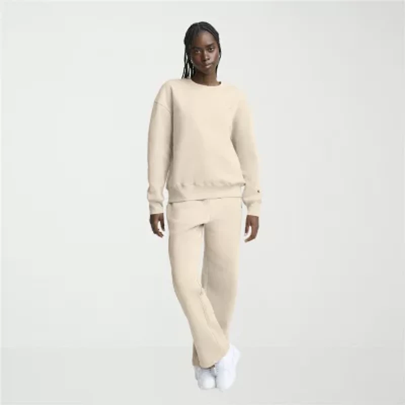 Champion Womens Powerblend Crew Neck Long Sleeve Sweatshirt