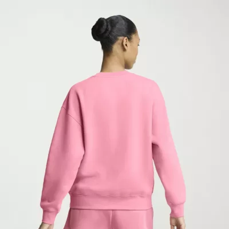 Champion Womens Powerblend Crew Neck Long Sleeve Sweatshirt