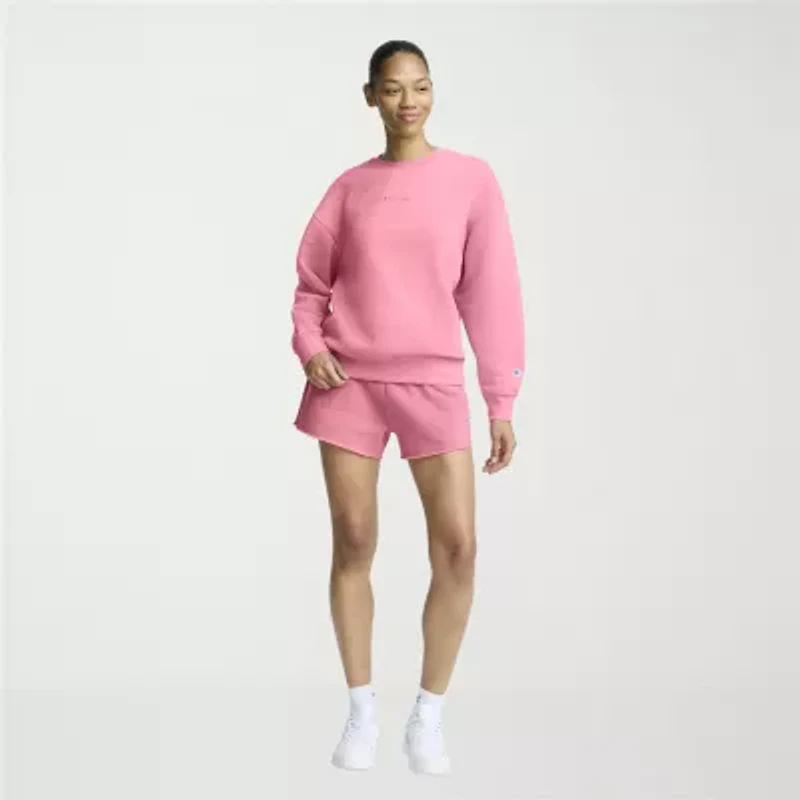 Champion Womens Powerblend Crew Neck Long Sleeve Sweatshirt
