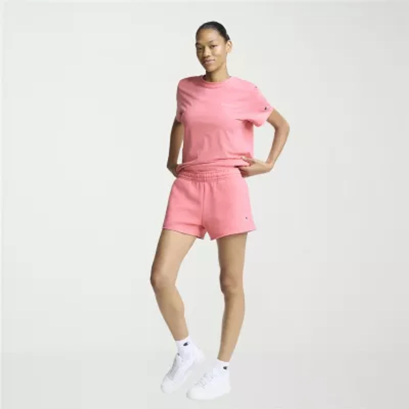 Champion Womens Powerblend Mid Rise Active Pull-On Short
