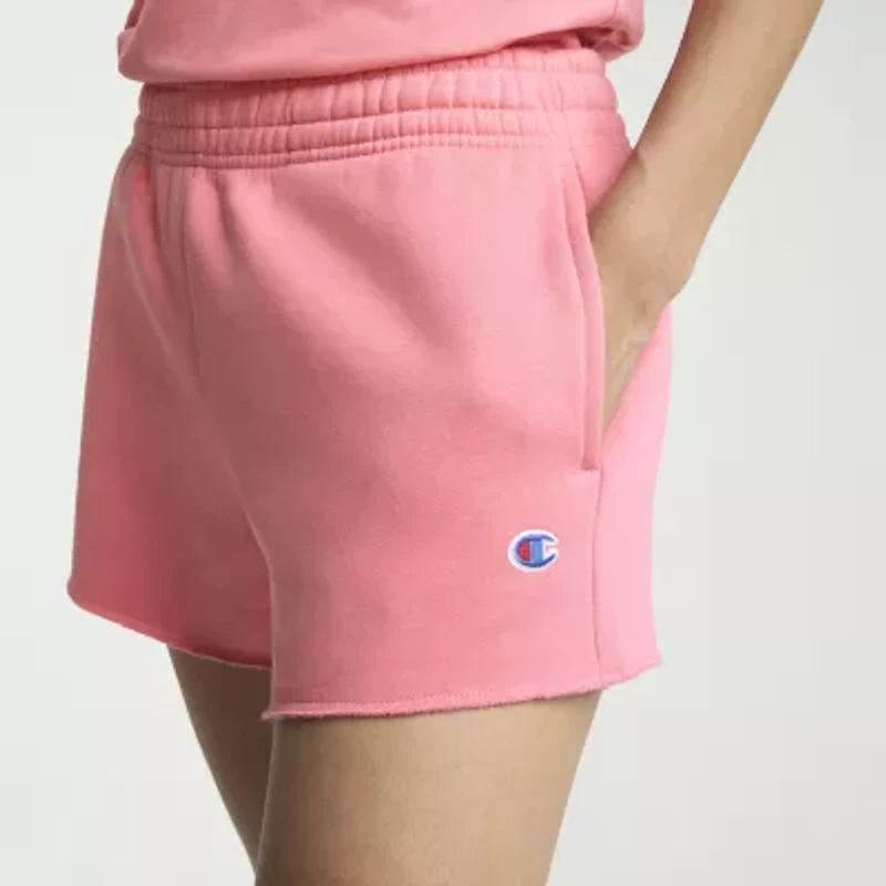 Champion Womens Powerblend Mid Rise Active Pull-On Short