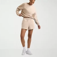 Champion Womens Powerblend Mid Rise Active Pull-On Short