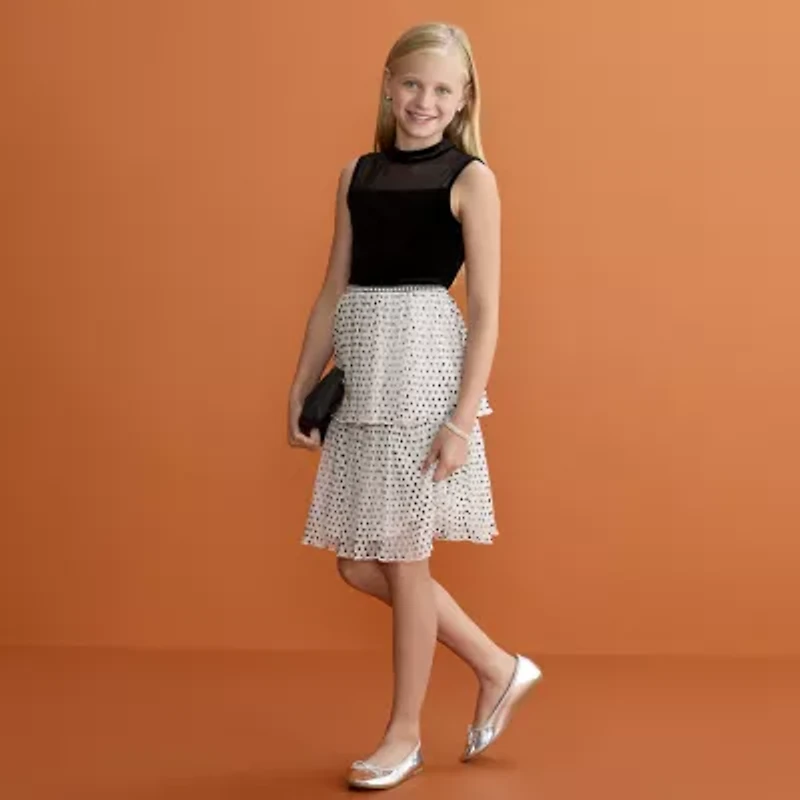 Speechless Big Kid Girls Sleeveless A-Line Dress
