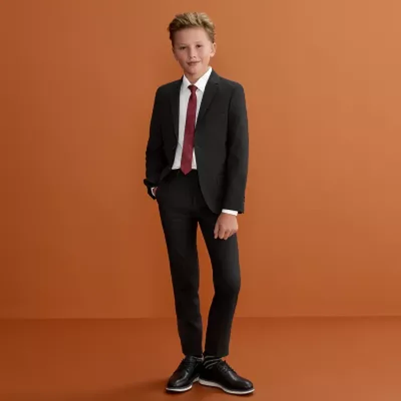 Stafford Little & Big Kid Boys Regular Fit Suit Jacket