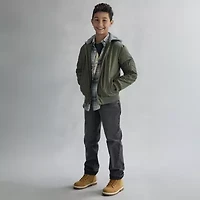 Thereabouts Little & Big Kid Boys Hooded Water Resistant Midweight Puffer Jacket