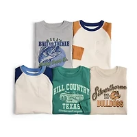 Thereabouts Little & Big Kid Boys Crew Neck Long Sleeve T-Shirt