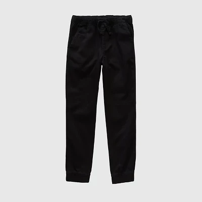 Thereabouts Pull-On Little & Big Kid Boys Stretch Fabric Cuffed Regular Fit Jogger Pant
