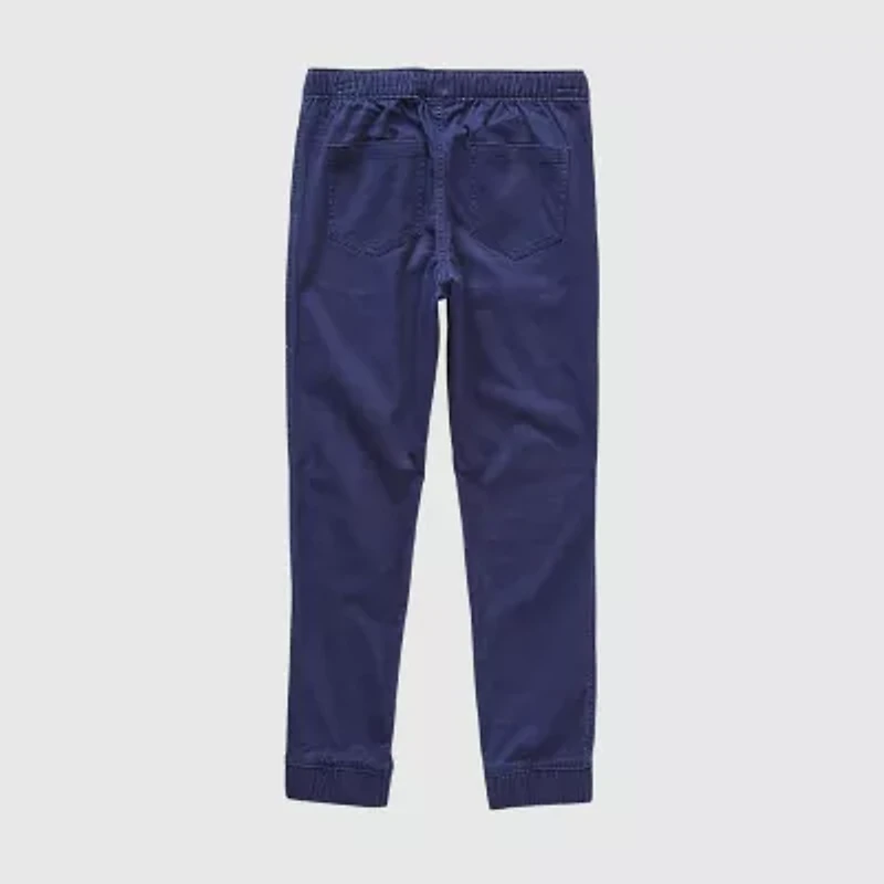 Thereabouts Pull-On Little & Big Kid Boys Stretch Fabric Cuffed Regular Fit Jogger Pant