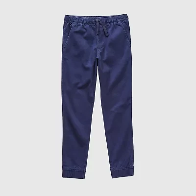 Thereabouts Pull-On Little & Big Kid Boys Stretch Fabric Cuffed Regular Fit Jogger Pant