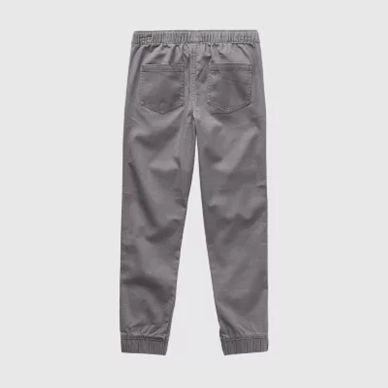 Thereabouts Pull-On Little & Big Kid Boys Stretch Fabric Cuffed Regular Fit Jogger Pant