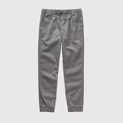 Thereabouts Pull-On Little & Big Kid Boys Stretch Fabric Cuffed Regular Fit Jogger Pant