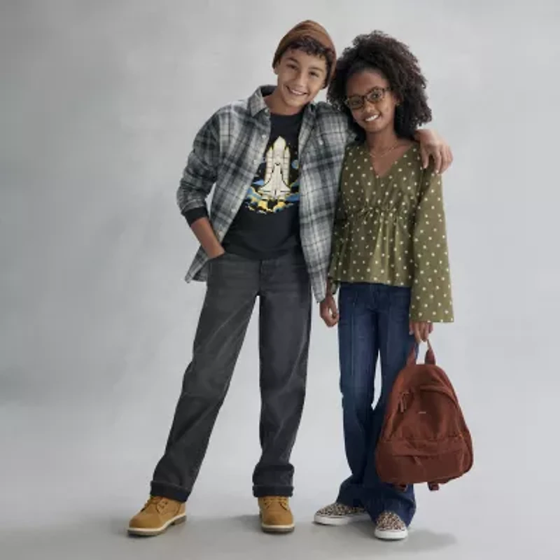 Thereabouts Little & Big Kid Boys Adjustable Waist Stretch Fabric Slim Fit Jean