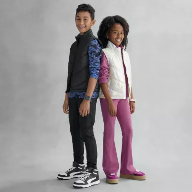 Xersion Little & Big Kid Boys Quick Dry Mid Rise Tapered Regular Fit Pull-On Pant
