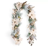 North Pole Trading Co. Neutral Christmas Indoor Garland