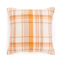 Linden Street Plaid Square Throw Pillow