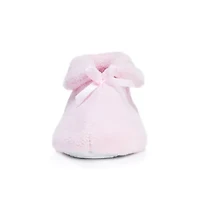 Muk Luks Womens Memory Foam Bootie Slippers