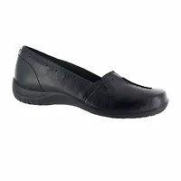 Easy Street Purpose Womens Square Slip-On Shoe