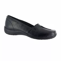 Easy Street Purpose Womens Square Slip-On Shoe