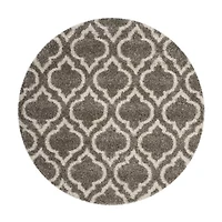 Safavieh Hudson Shag Collection Toireasa Geometric Round Area Rug