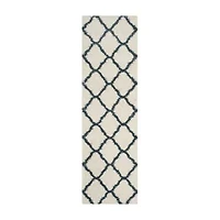 Safavieh Hudson Shag Collection Weldon Geometric Runner Rug