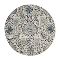 Safavieh Madison Collection Baldric Floral Round Area Rug