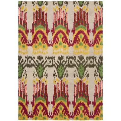 Safavieh Ikat Collection Euclid Geometric Area Rug