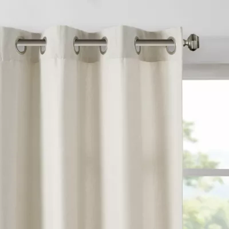 Madison Park Oslow Grommet Top Light-Filtering Single Curtain Panel